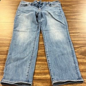 American eagle 16 regular skinny jeans next level stretch a couple small stains